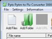 Pptx Pptm to Flv Converter 3000